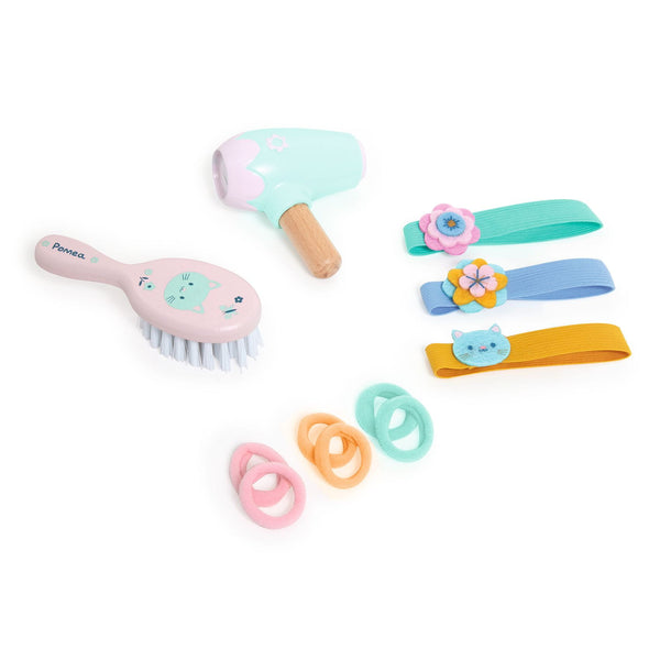 Friseurset in einer Tasche für Pomea-Puppen - Tublu.de