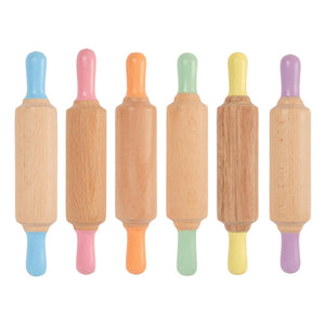 Holz-Teigroller – Blau - Tublu.de