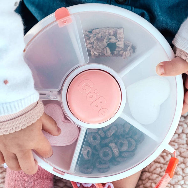Snack Spinner Snackbehälter - Coral Pink
