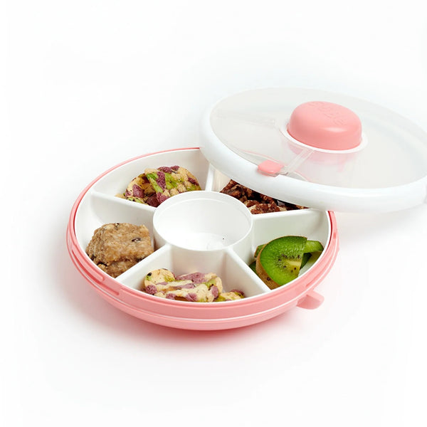 Snack Spinner Snackbehälter - Coral Pink