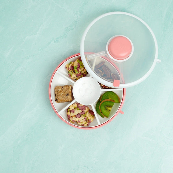 Snack Spinner Snackbehälter - Coral Pink