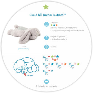 Dream Buddies™ Plüsch-Baby-Projektor - Benny Kaninchen