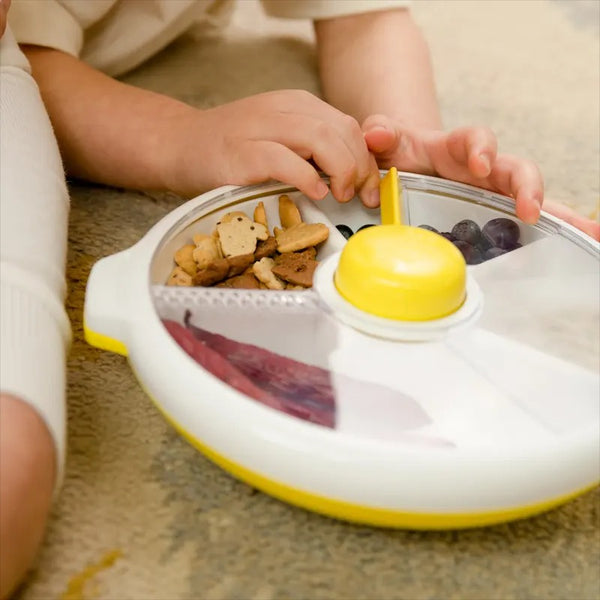 Großer Snackbehälter Snack Spinner - Macaron Blue