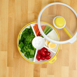 Großer Snackbehälter Snack Spinner - Macaron Blue