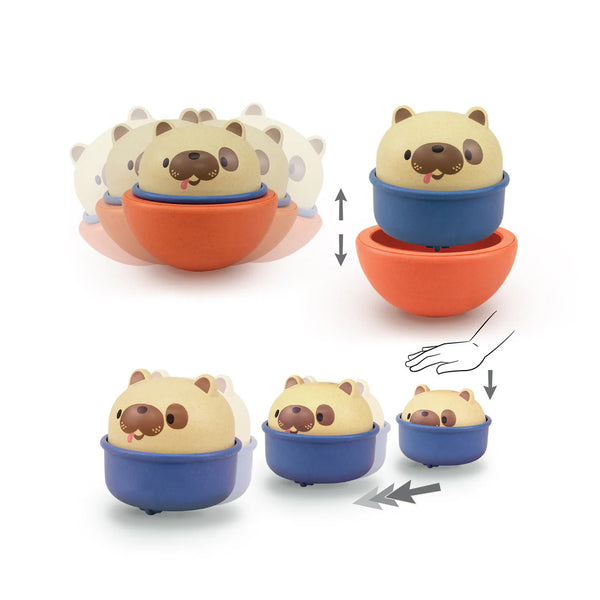Rollende Stehaufmännchen Rocking Rollers – Hund