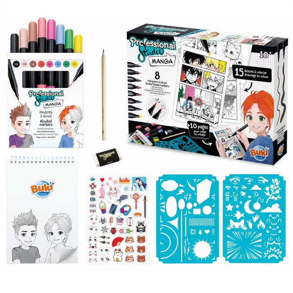 Manga Comics Skizzenbuch - Professional Studio - Tublu.de