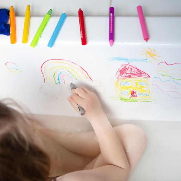 Badespielzeug – Abwaschbare Buntstifte