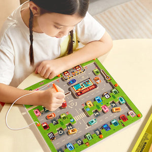 Magnetisches Labyrinth – Parkplatz