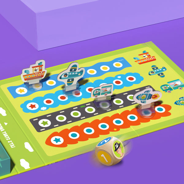 Magnetisches Puzzle und Spiel 2in1 – Fahrzeuge