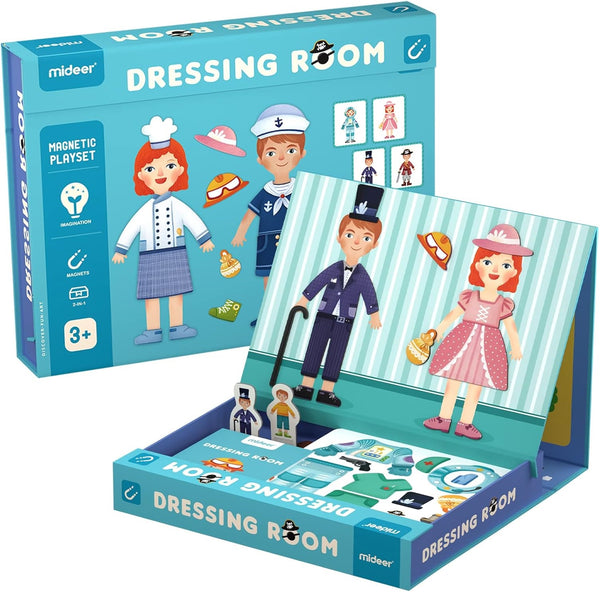 Magnetisches Puzzle und Spiel 2in1 – Kleidung