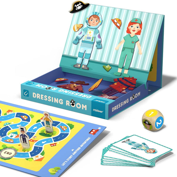 Magnetisches Puzzle und Spiel 2in1 – Kleidung