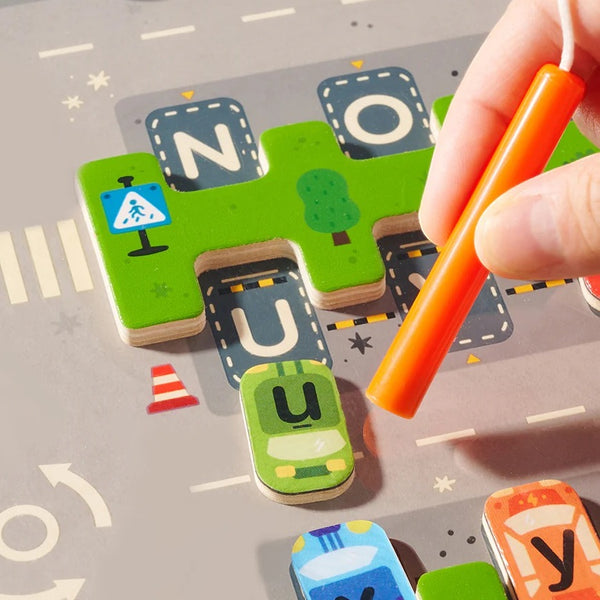 Magnetisches Labyrinth – Parkplatz