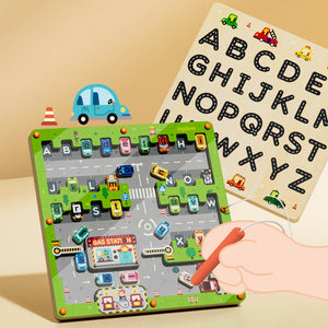 Magnetisches Labyrinth – Parkplatz