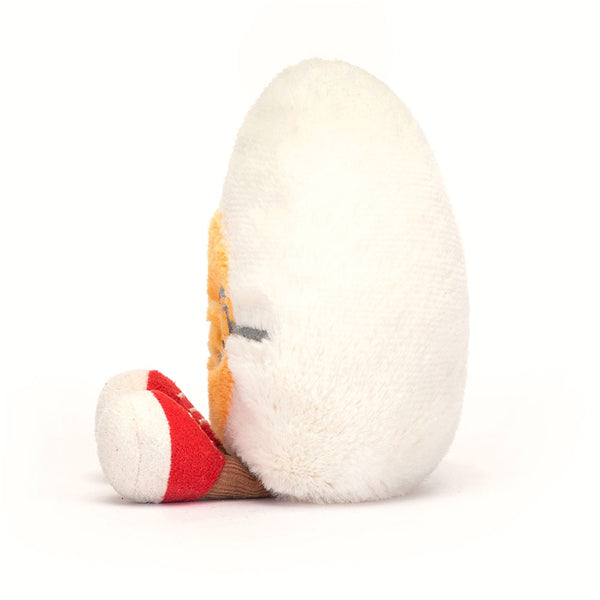 Plüsch-Ei mit Brille 14 cm