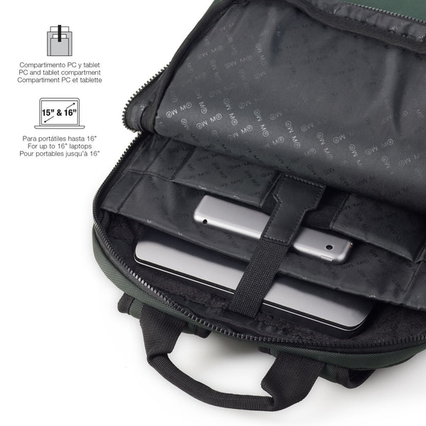 Rucksack Back To Work – Grün 13 l