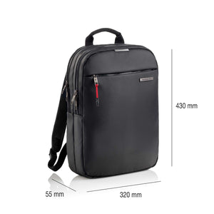 Rucksack Back To Work – Schwarz 13 l