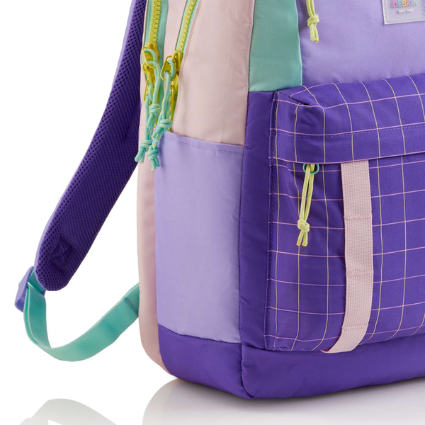 Dreiteiliger Schulrucksack Amsterdam – Rider Violet 28 l