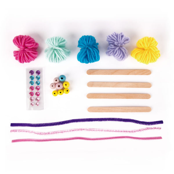 Kreatives DIY-Bastelset – Wollschmetterlinge