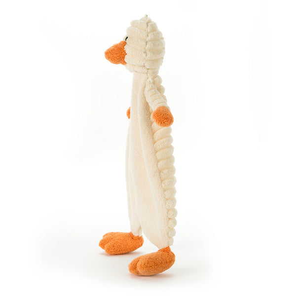Kuscheltier aus Stoff – Entchen aus Cord 28 cm