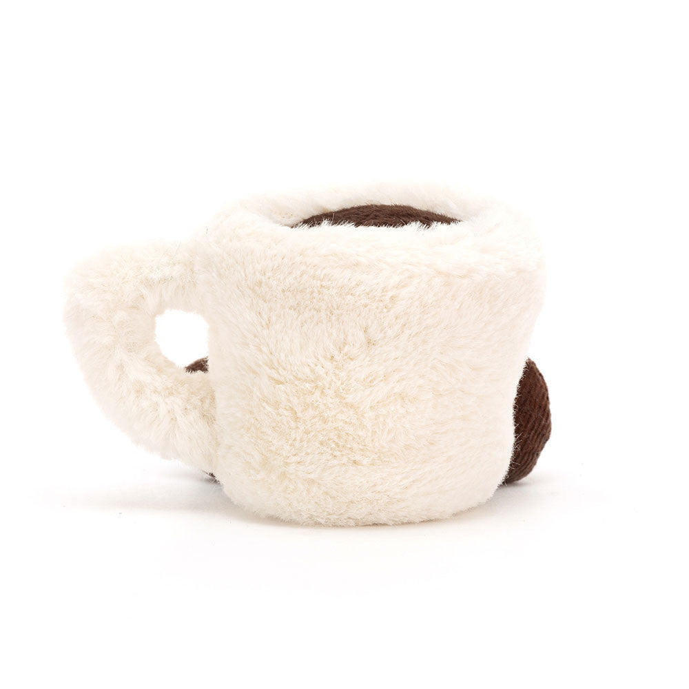 Plüsch-Espressotasse „Fröhlich“ 10 cm