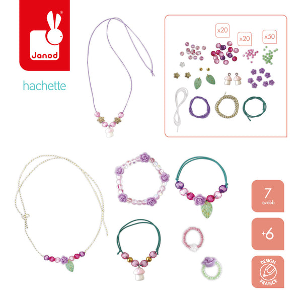 Kreativset zum Basteln von Schmuck mit Aufbewahrungsbox – Feen Magic Fairies 6+