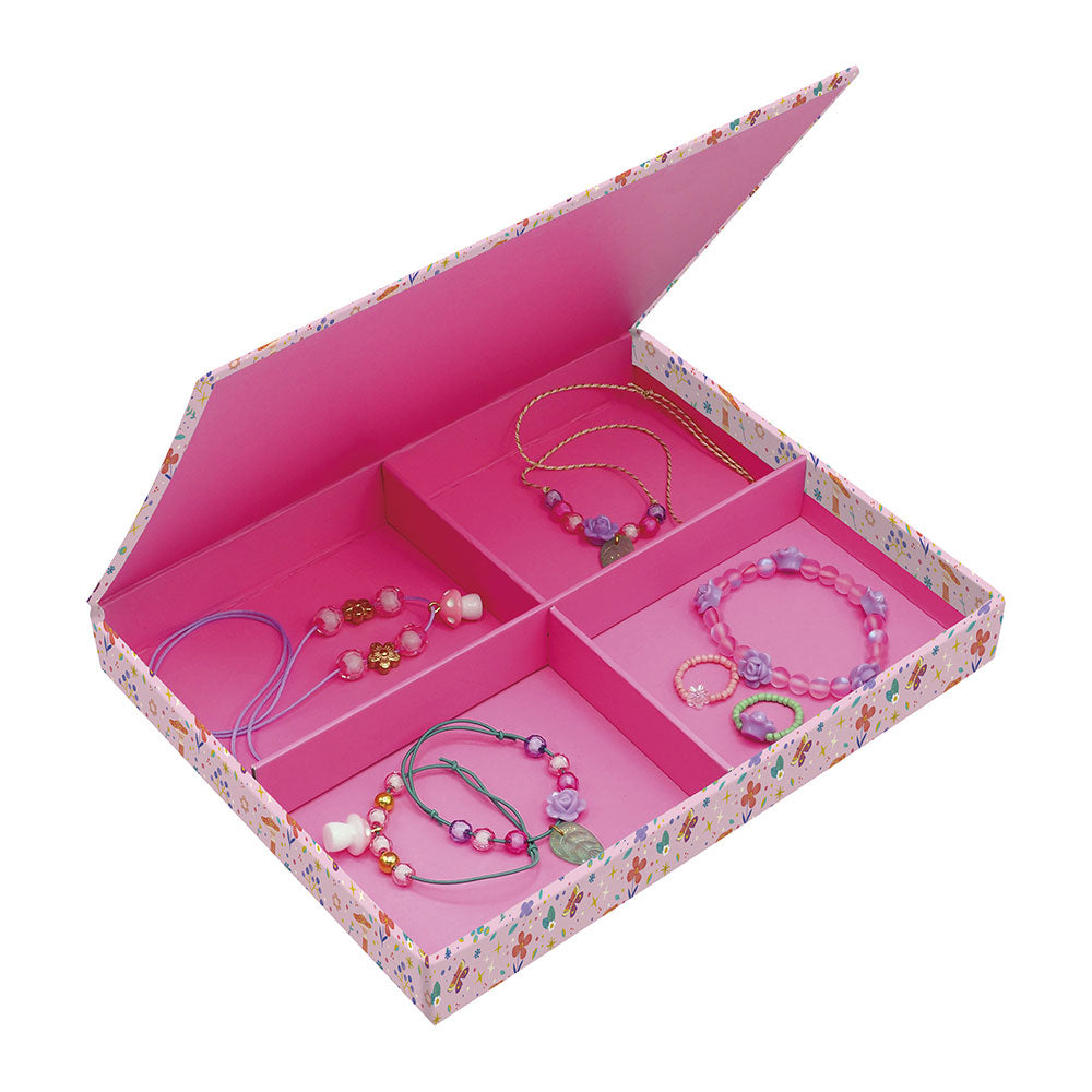 Kreativset zum Basteln von Schmuck mit Aufbewahrungsbox – Feen Magic Fairies 6+