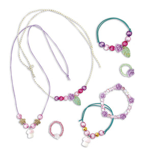 Kreativset zum Basteln von Schmuck mit Aufbewahrungsbox – Feen Magic Fairies 6+