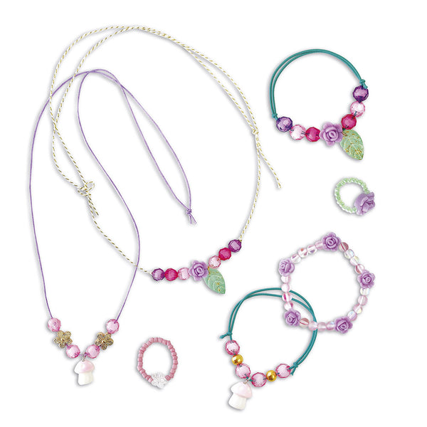 Kreativset zum Basteln von Schmuck mit Aufbewahrungsbox – Feen Magic Fairies 6+