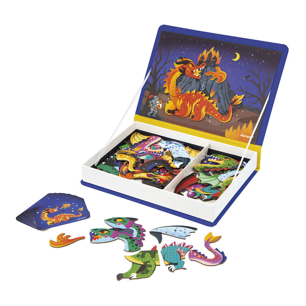 Magnetisches Puzzle Magnetibook – Drachen