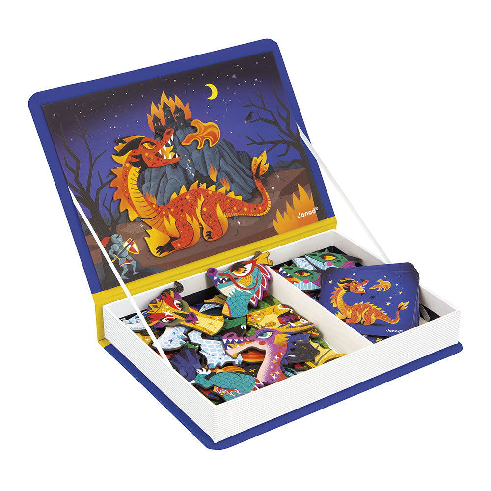 Magnetisches Puzzle Magnetibook – Drachen