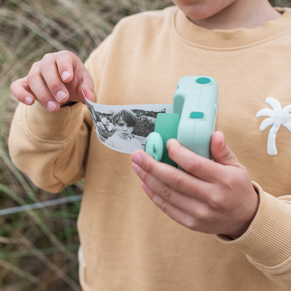 Digitalkamera mit Drucker für Kinder Zoo Print – Grüner Dinosaurier - Tublu.de