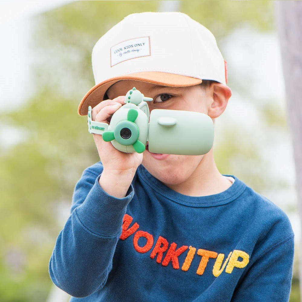 Kamera für Kinder Zoo Video – Grüner Dinosaurier