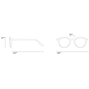 Sonnenbrille mit Polarisation Kids Plus D 3-5 Jahre - Sweet Blue