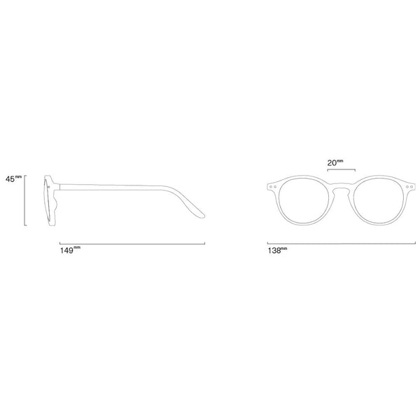 Sonnenbrille mit Polarisation Kids Plus D 3-5 Jahre - Sweet Blue
