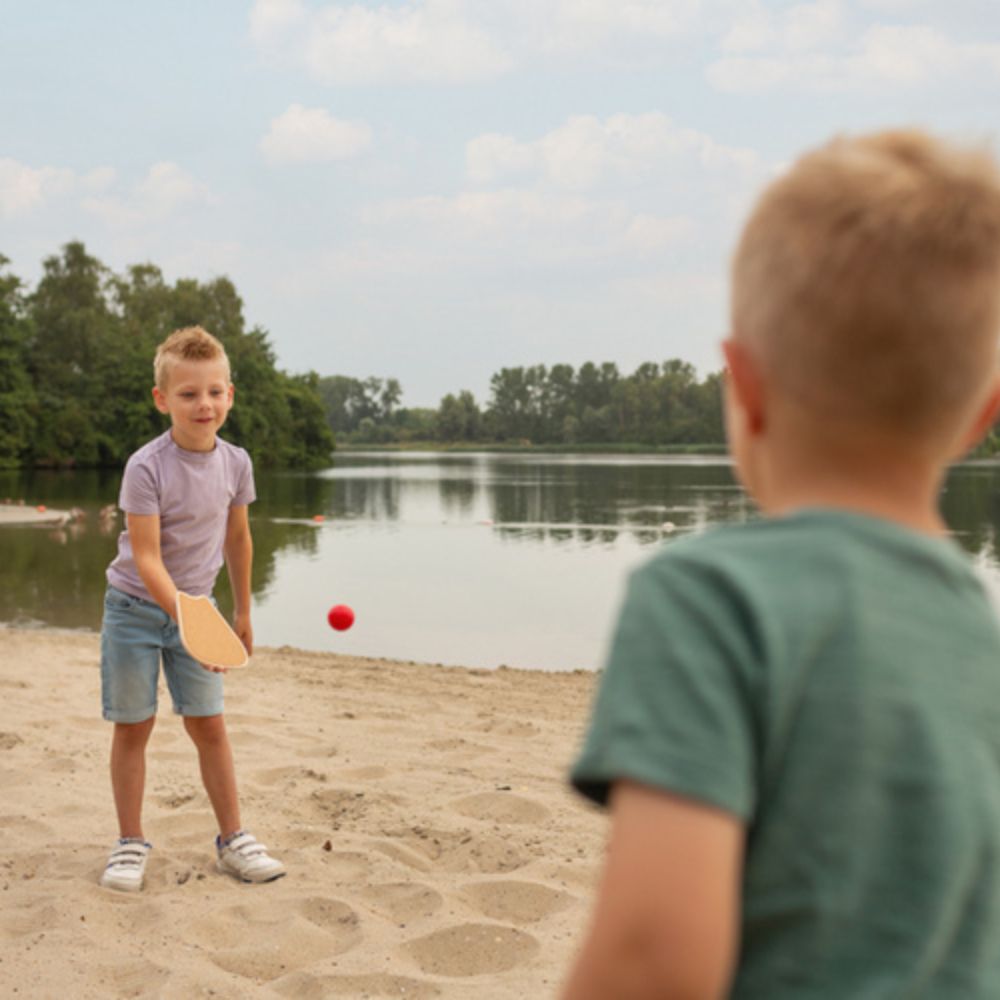 Holzpaddel für Padel