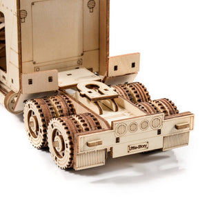 Holzpuzzle 3D-Modell – LKW