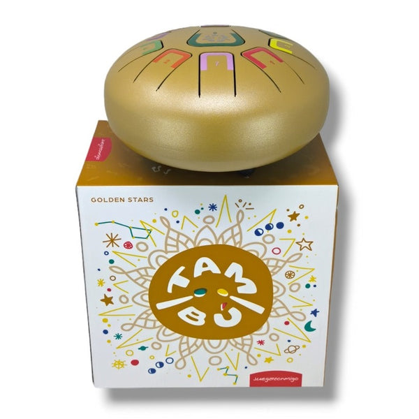 Zungentrommel Tambu – Gold Mat