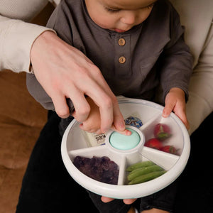 Großer Snackbehälter Snack Spinner- Mint Green