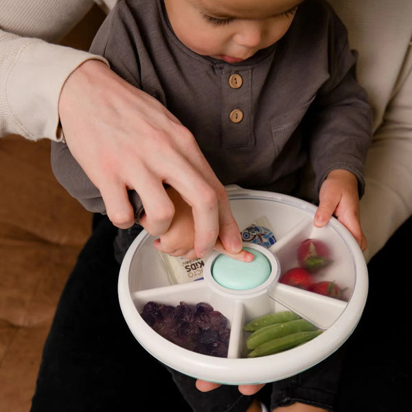 Großer Snackbehälter Snack Spinner- Mint Green