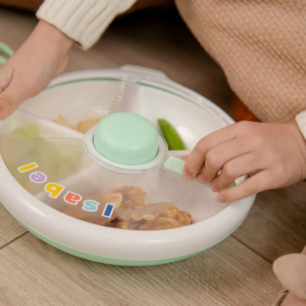 Großer Snackbehälter Snack Spinner- Mint Green