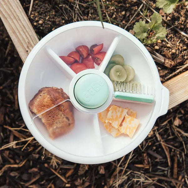 Großer Snackbehälter Snack Spinner- Mint Green