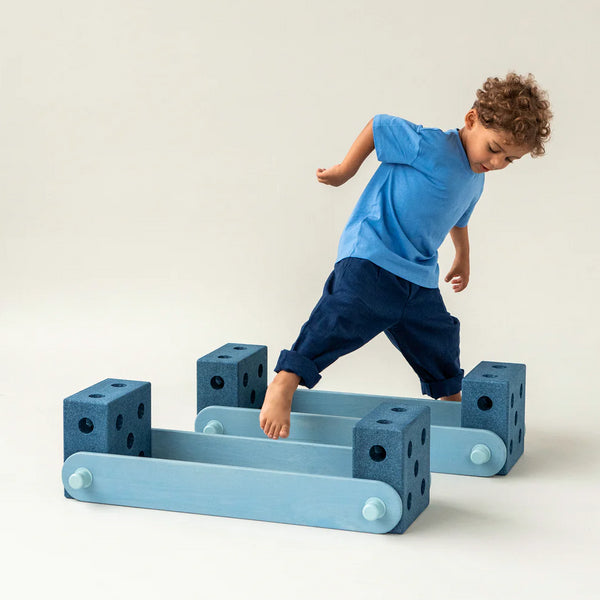 Balance Track Set – Tiefblau/Himmelblau
