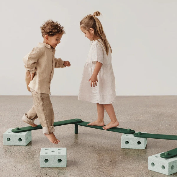 Balance Track Set – Ozeanminze/Waldgrün
