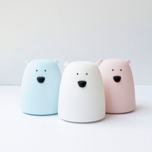 Kleine Teddybär-Lampe – weiß