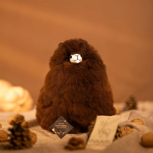 Plüsch-Alpaka Naturals – Walnut 23 cm - Tublu.de