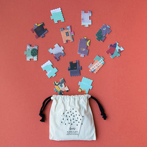 Taschenpuzzle – Feuerwehrmann, 36 Teile
