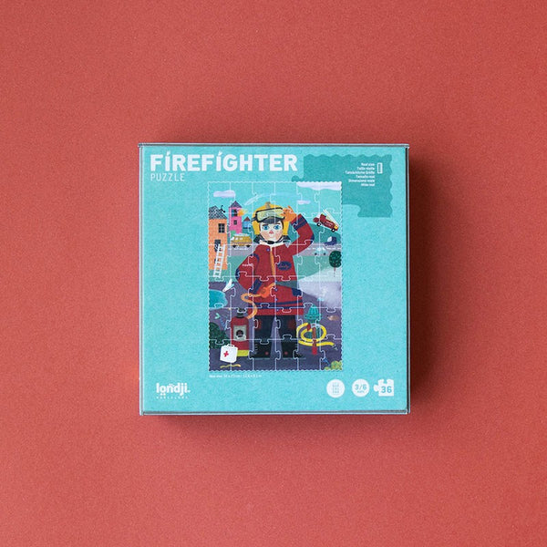 Taschenpuzzle – Feuerwehrmann, 36 Teile