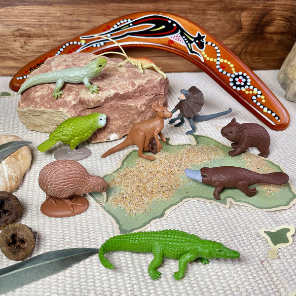 Figurenset in einer Tube TOOB – Tiere Australiens