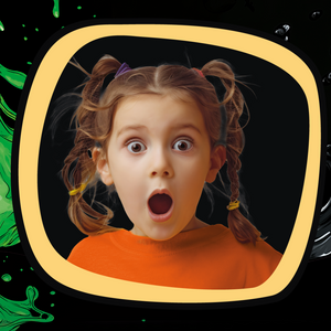 Set JGGLY SLIME FLUO GLOW – orange 430 g