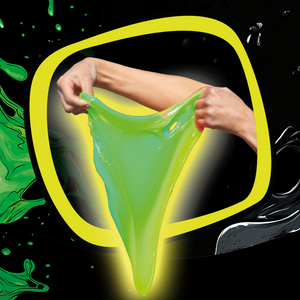 Set JGGLY SLIME FLUO GLOW – grün 430 g